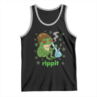 Rippit Frog Tank Top Funny 420 Stoner Weed Humor - Wonder Print Shop