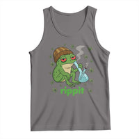 Rippit Frog Tank Top Funny 420 Stoner Weed Humor - Wonder Print Shop