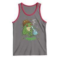 Rippit Frog Tank Top Funny 420 Stoner Weed Humor - Wonder Print Shop