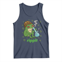 Rippit Frog Tank Top Funny 420 Stoner Weed Humor - Wonder Print Shop