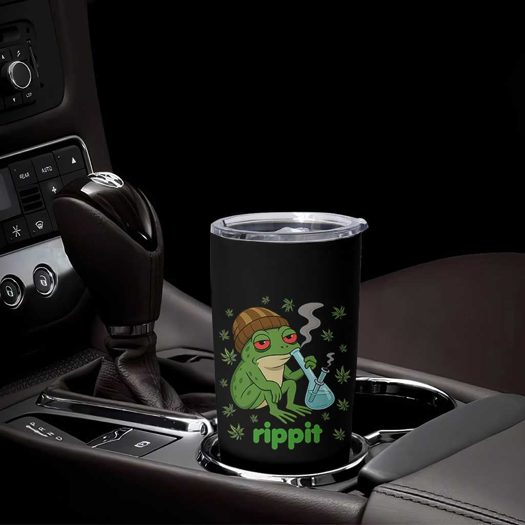 Rippit Frog Tumbler Cup Funny 420 Stoner Weed Humor - Wonder Print Shop