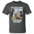 Funny Cat Dog Selfie T Shirt I Am Just Here To Establish An Alibi - Wonder Print Shop