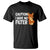 Funny Fox Sarcastic T Shirt Caution I Have No Filter - Wonder Print Shop
