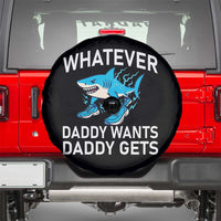 Funny Tralalero Tralala Meme Spare Tire Cover Whatever Daddy Wants Daddy Gets - Wonder Print Shop