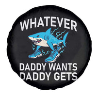 Funny Tralalero Tralala Meme Spare Tire Cover Whatever Daddy Wants Daddy Gets - Wonder Print Shop