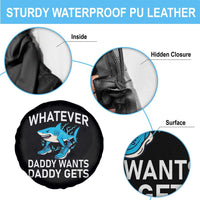 Funny Tralalero Tralala Meme Spare Tire Cover Whatever Daddy Wants Daddy Gets - Wonder Print Shop