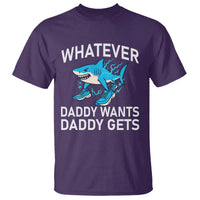 Funny Tralalero Tralala Meme T Shirt Whatever Daddy Wants Daddy Gets - Wonder Print Shop