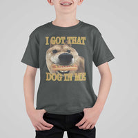 Funny Shiba Inu Dog Meme T Shirt For Kid I Got That Dog In Me - Wonder Print Shop