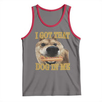 Funny Shiba Inu Dog Meme Tank Top I Got That Dog In Me - Wonder Print Shop
