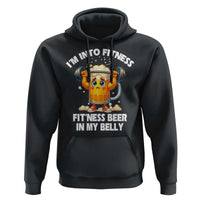 Funny Beer Lover Hoodie I Am Into Fitness Beer in My Belly - Wonder Print Shop