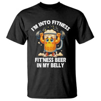 Funny Beer Lover T Shirt I Am Into Fitness Beer in My Belly - Wonder Print Shop