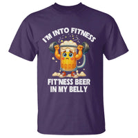 Funny Beer Lover T Shirt I Am Into Fitness Beer in My Belly - Wonder Print Shop
