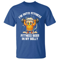 Funny Beer Lover T Shirt I Am Into Fitness Beer in My Belly - Wonder Print Shop