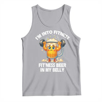 Funny Beer Lover Tank Top I Am Into Fitness Beer in My Belly - Wonder Print Shop