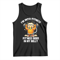 Funny Beer Lover Tank Top I Am Into Fitness Beer in My Belly - Wonder Print Shop