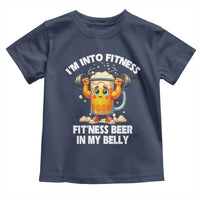 Funny Beer Lover Toddler T Shirt I Am Into Fitness Beer in My Belly - Wonder Print Shop