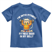 Funny Beer Lover Toddler T Shirt I Am Into Fitness Beer in My Belly - Wonder Print Shop