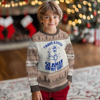 I Have Seaman On My Shirt Ugly Christmas Sweater Funny Sarcastic Adult Humor - Wonder Print Shop