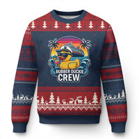 Funny Rubber Duckie Cruise Ugly Christmas Sweater - Wonder Print Shop