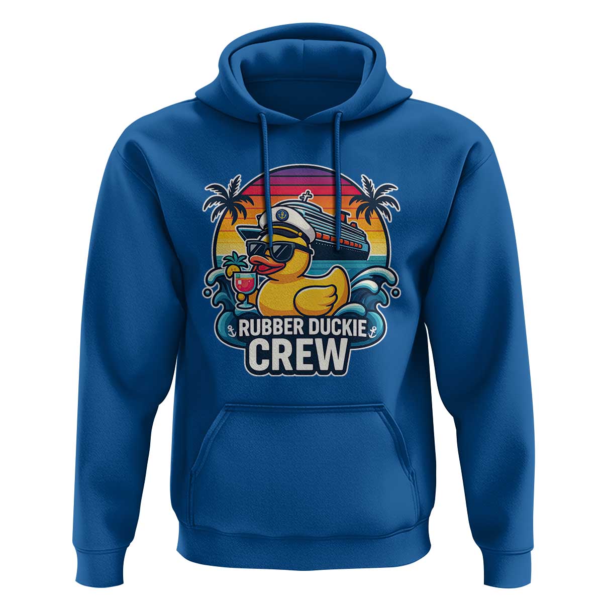 Funny Rubber Duckie Cruise Hoodie - Wonder Print Shop