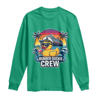 Funny Rubber Duckie Cruise Long Sleeve Shirt - Wonder Print Shop