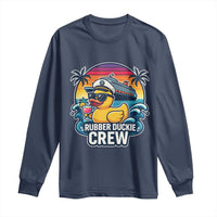Funny Rubber Duckie Cruise Long Sleeve Shirt - Wonder Print Shop
