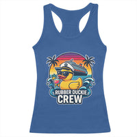 Funny Rubber Duckie Cruise Racerback Tank Top - Wonder Print Shop