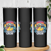 Funny Rubber Duckie Cruise Skinny Tumbler - Wonder Print Shop