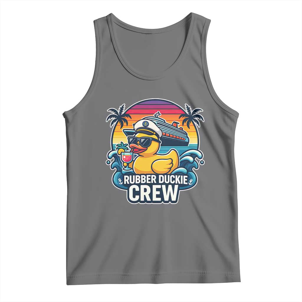 Funny Rubber Duckie Cruise Tank Top - Wonder Print Shop