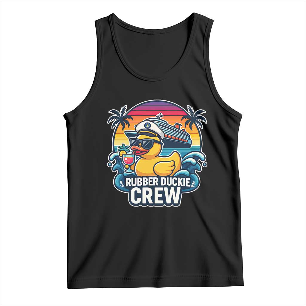 Funny Rubber Duckie Cruise Tank Top - Wonder Print Shop