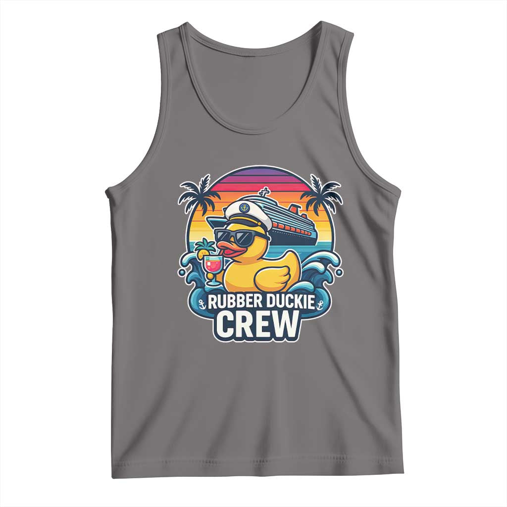 Funny Rubber Duckie Cruise Tank Top - Wonder Print Shop