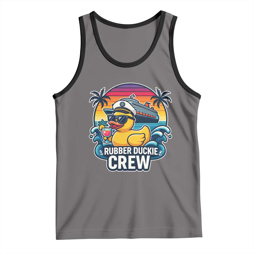 Funny Rubber Duckie Cruise Tank Top - Wonder Print Shop