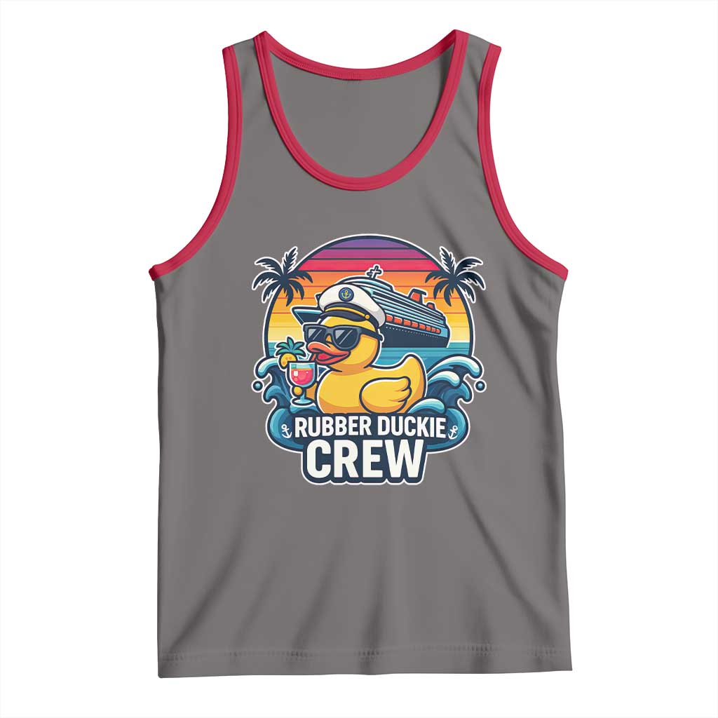Funny Rubber Duckie Cruise Tank Top - Wonder Print Shop