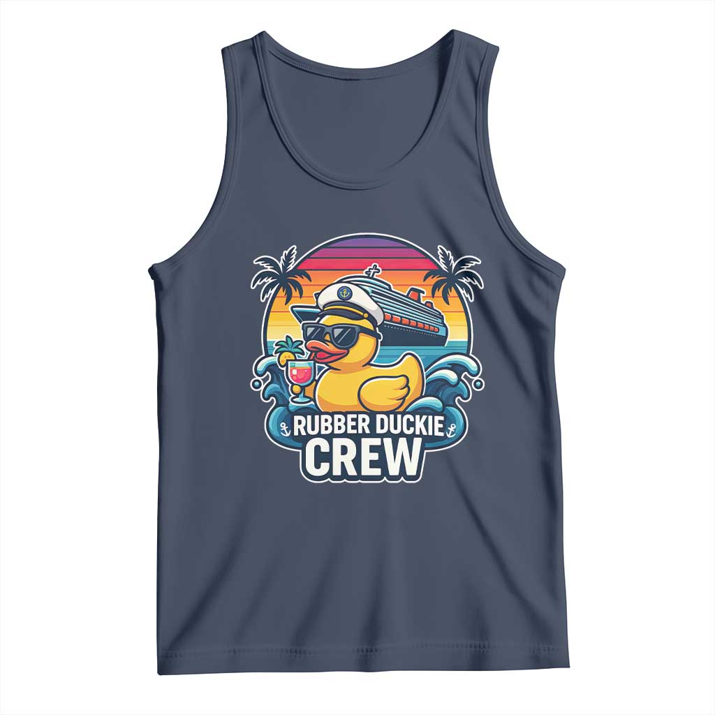 Funny Rubber Duckie Cruise Tank Top - Wonder Print Shop