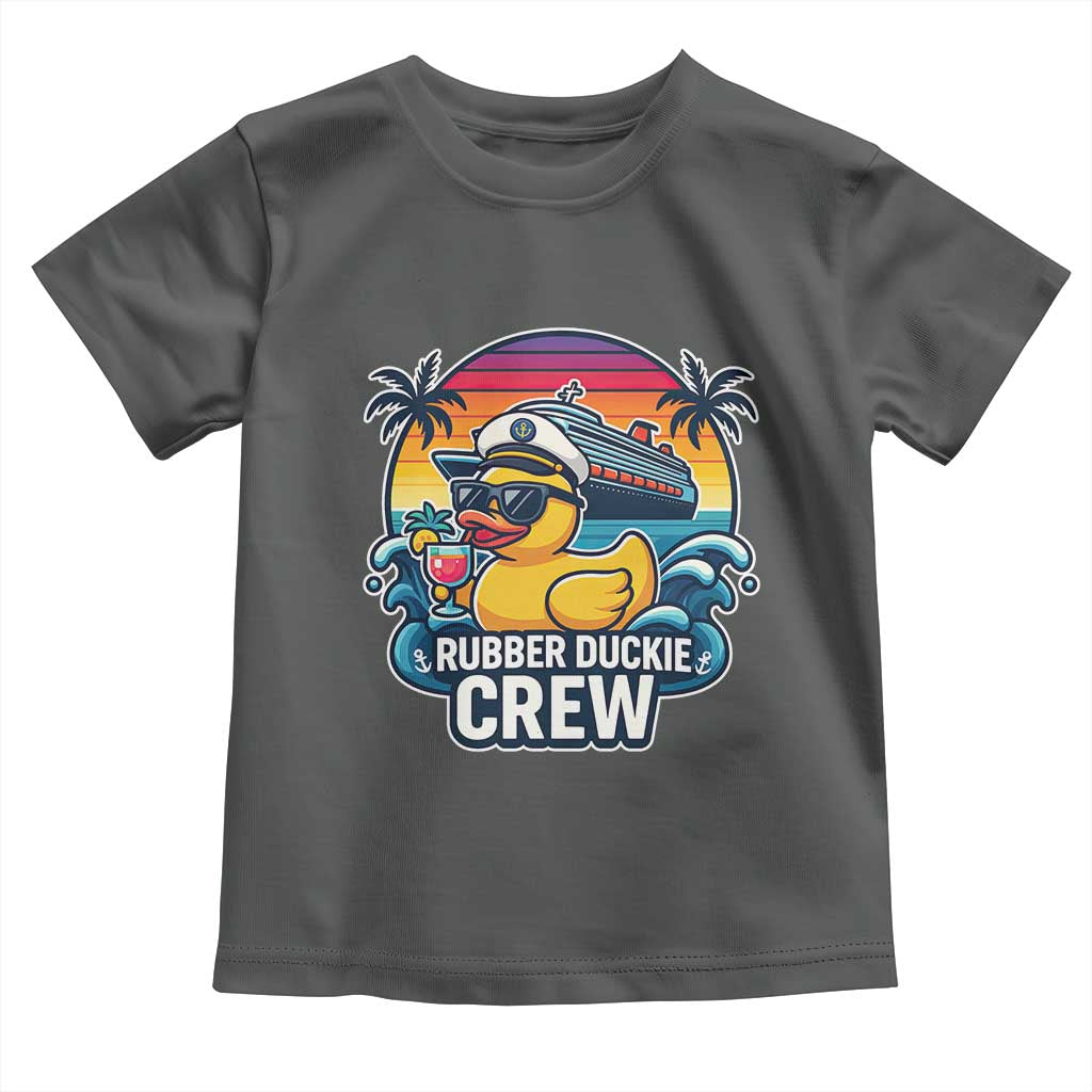 Funny Rubber Duckie Cruise Toddler T Shirt - Wonder Print Shop