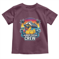 Funny Rubber Duckie Cruise Toddler T Shirt - Wonder Print Shop