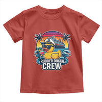 Funny Rubber Duckie Cruise Toddler T Shirt - Wonder Print Shop