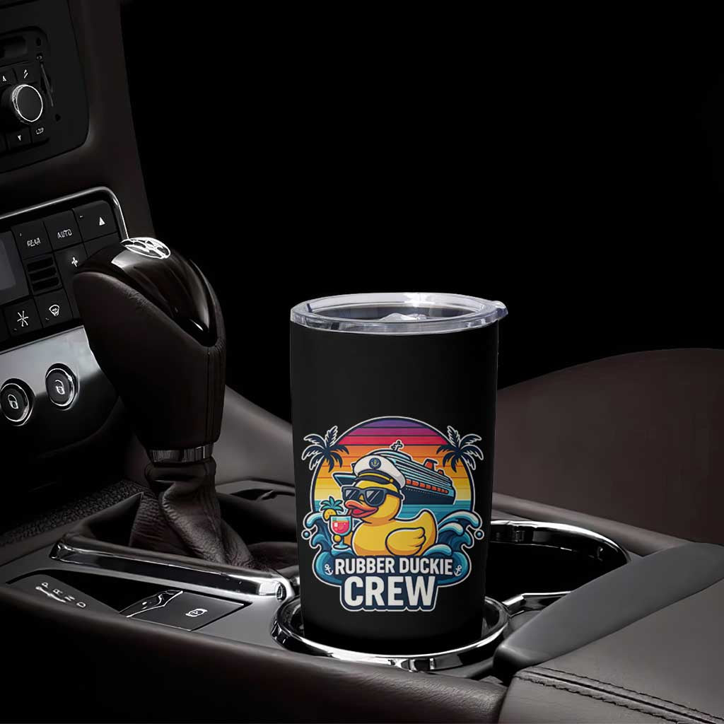 Funny Rubber Duckie Cruise Tumbler Cup - Wonder Print Shop