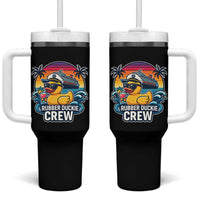 Funny Rubber Duckie Cruise Tumbler With Handle - Wonder Print Shop