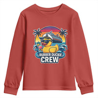 Funny Rubber Duckie Cruise Youth Sweatshirt - Wonder Print Shop