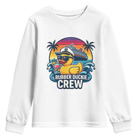 Funny Rubber Duckie Cruise Youth Sweatshirt - Wonder Print Shop