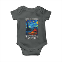 Funny Camping Baby Onesie Life Is Better At The Campfire - Wonder Print Shop