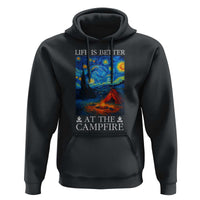 Funny Camping Hoodie Life Is Better At The Campfire - Wonder Print Shop