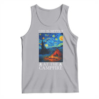 Funny Camping Tank Top Life Is Better At The Campfire - Wonder Print Shop