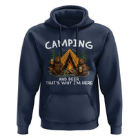 Funny Camping Beer Hoodie Bear Drinking Lover Gift - Wonder Print Shop