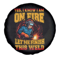 Funny Welding Bigfoot Spare Tire Cover Cryptid Welder Sasquatch - Wonder Print Shop