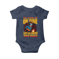 Funny Welding Bigfoot Baby Onesie Cryptid Welder Sasquatch - Wonder Print Shop