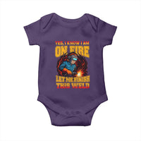 Funny Welding Bigfoot Baby Onesie Cryptid Welder Sasquatch - Wonder Print Shop