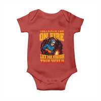 Funny Welding Bigfoot Baby Onesie Cryptid Welder Sasquatch - Wonder Print Shop