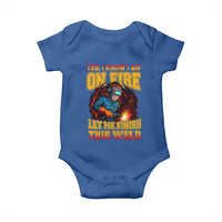 Funny Welding Bigfoot Baby Onesie Cryptid Welder Sasquatch - Wonder Print Shop